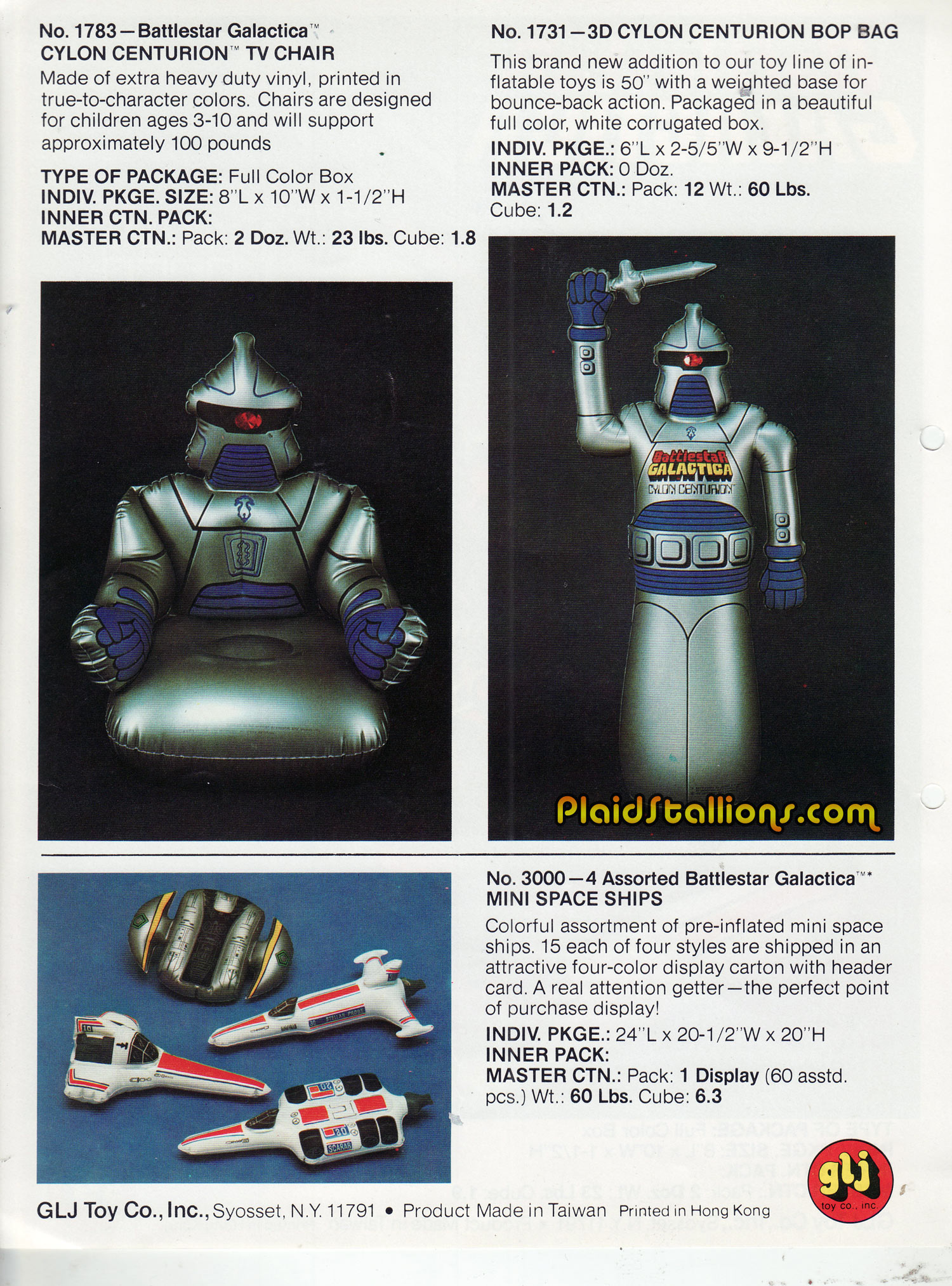 GLJ Battlestar Galactica Toys