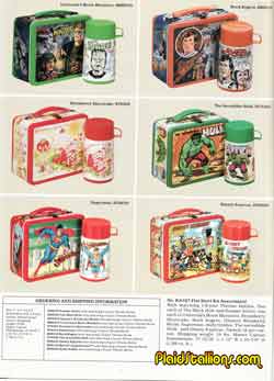 1980 aladin lunch box catalog