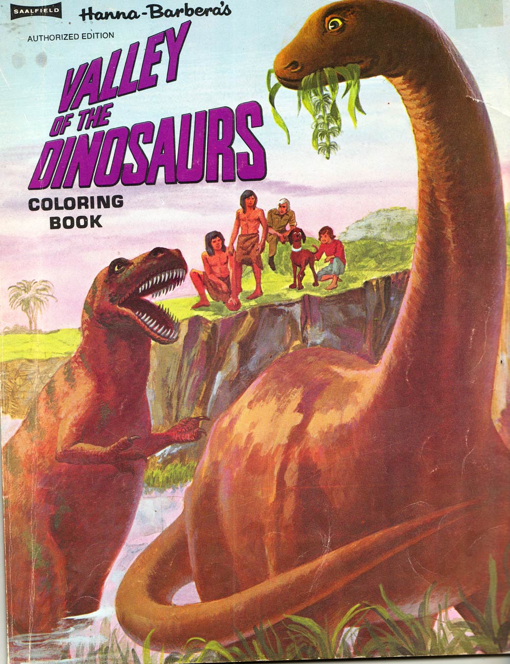 Plaid Stallions : Rambling and Reflections on '70s pop culture: Colouring  Book Theater: Valley of the Dinosaurs