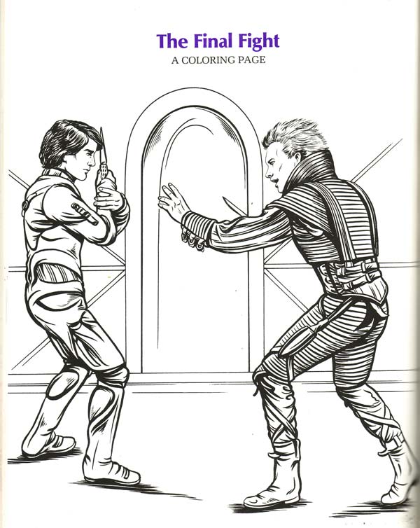 Lord of the Rings coloring book