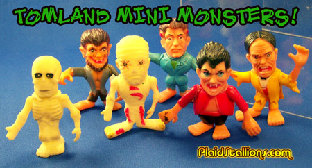 Tomland Famous Monsters of Legend mini figures