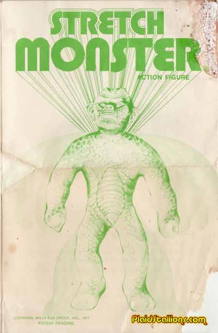 kenner stretch Monster instructions