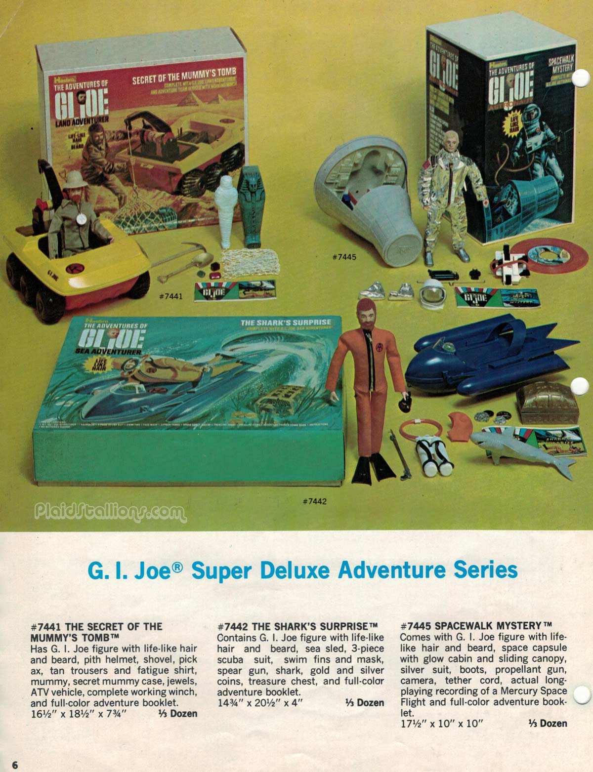 Hasbro 1971 GI Joe catalog
