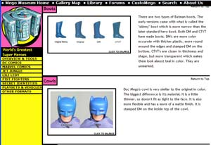 want to know if your Mego Batman has 100 percent original parts, now you can check at the Mego Museum