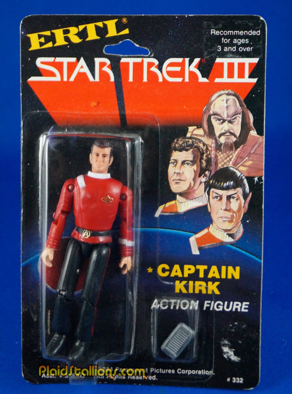 ERTL Star Trek 3 Figures - PS