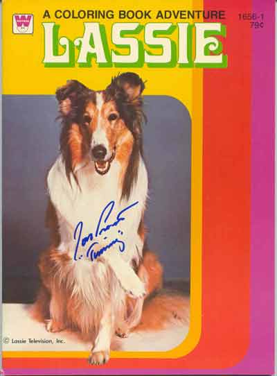 Lassie Colouring Book