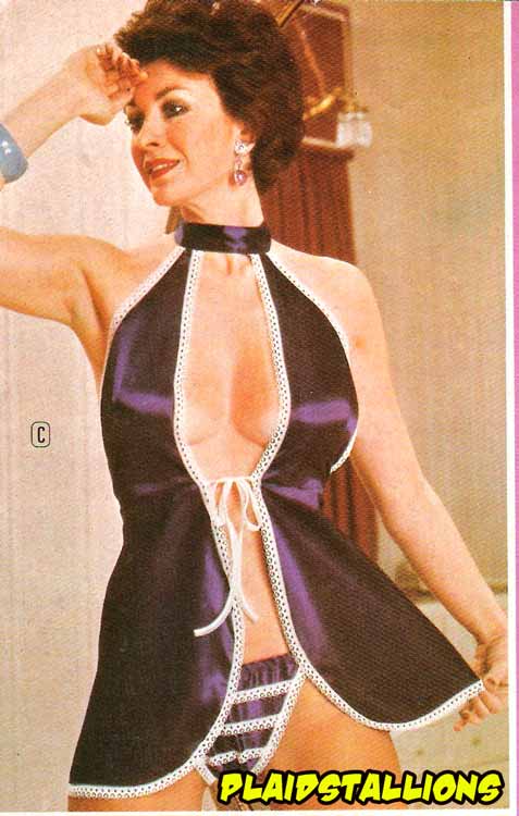 catalog sexy lingerie 70s Vintage Dancer