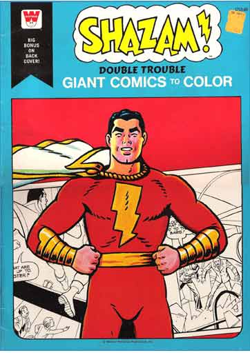 Shazam Colouring Book