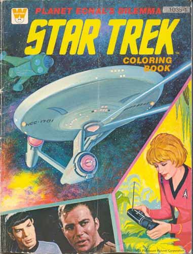 star trek Colouring Book