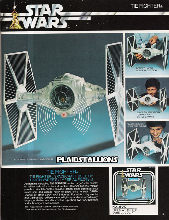 tie fighter from kenner