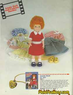 Vintage 1982 Knickerbocker Movie Star Annie Doll Shoes & Party Dress 3836 NIB NW 
