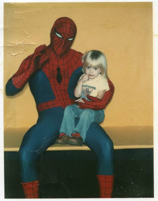 Kelly meets Spiderman