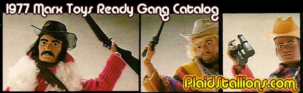 1977 Ready Gang Action Figures