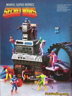 marvel secret wars toys 1984