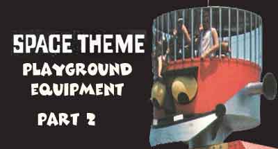 space theme playground equipment