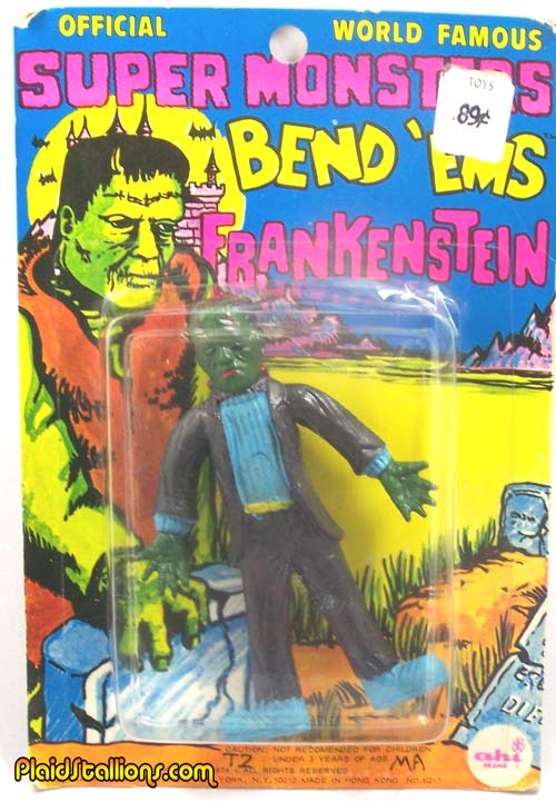 carded AHI Frankenstein bendy