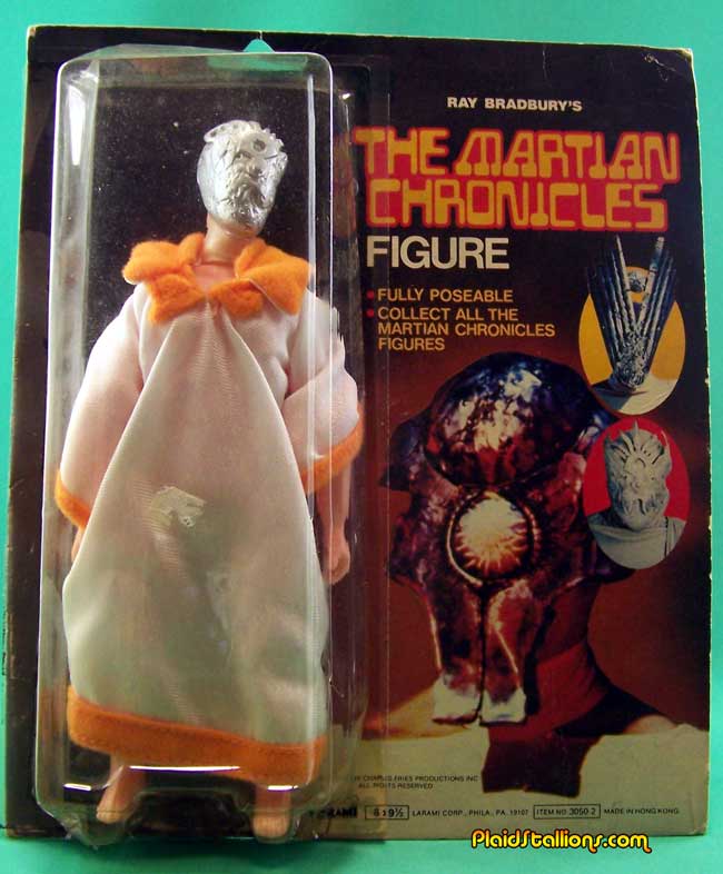Larami knocked off the Mego Keeper Outfit for their Martian chronicles figures