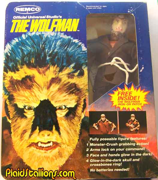 boxed Remco Wolfman Doll