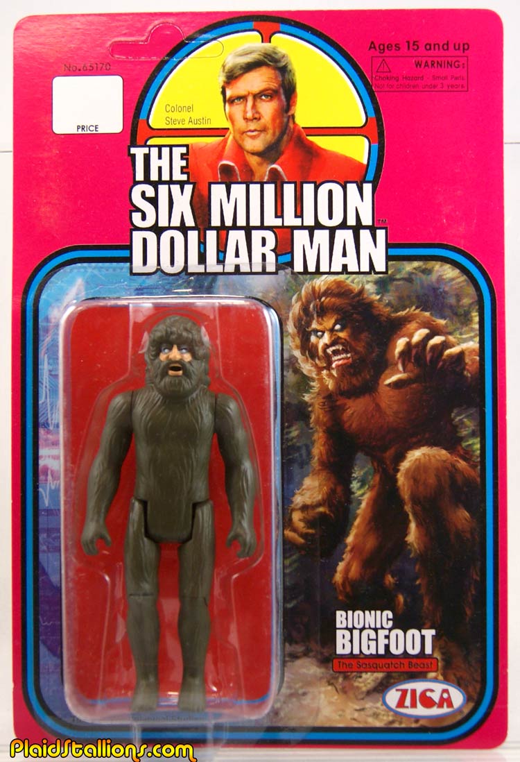 ZICA Toys Six Million Dollar Man Retro Steve Austin Action Figure 