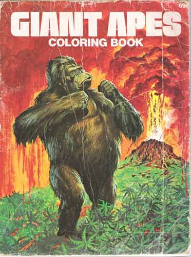 giant apes Colouring Book