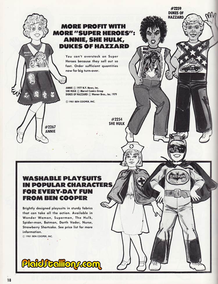 Benccoper 1981 Catalog