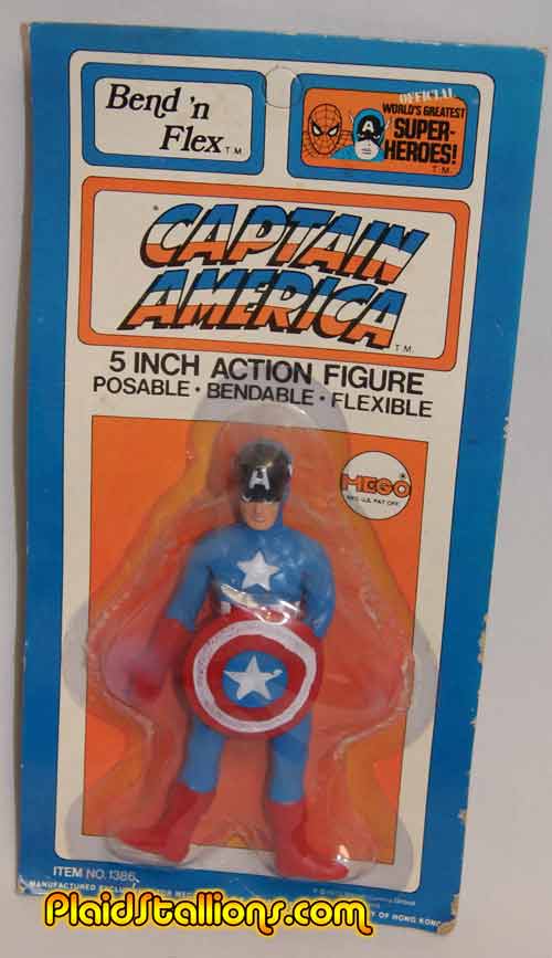 Captain America Mego Doll