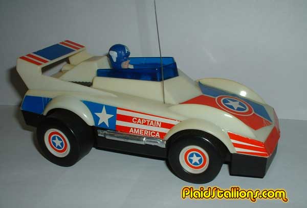 Captain America toy from the 1970s