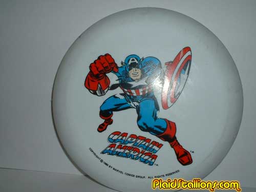 Captain America frisbee