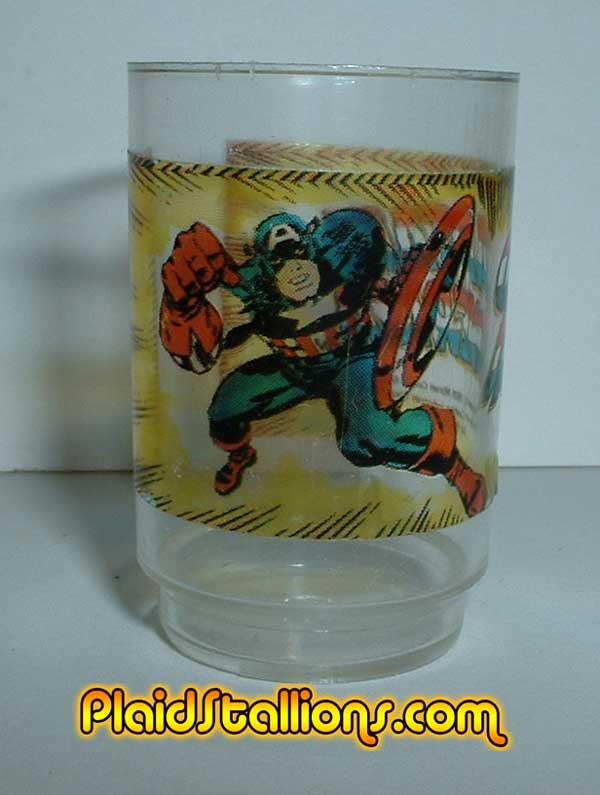 Captain America glass