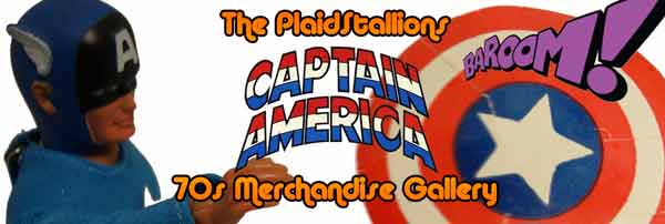 1970s Captain America Merchandise Gallery