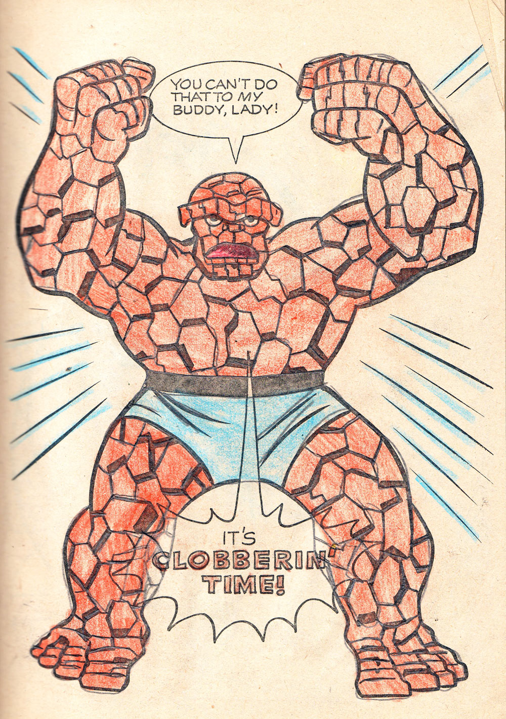 Fantastic Four colouring  book