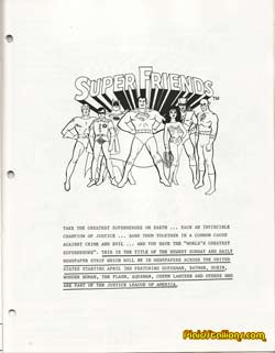 DC comics licensing book from 1979
