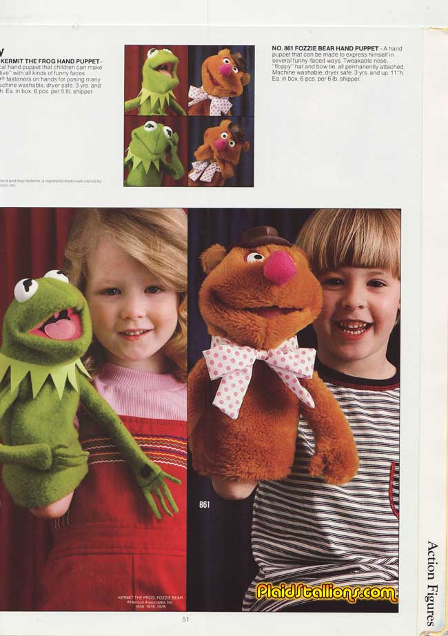 1978 fisher price muppet show catalog