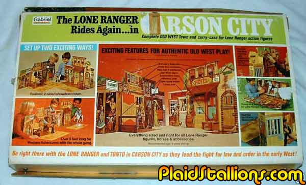carson city lone ranger set