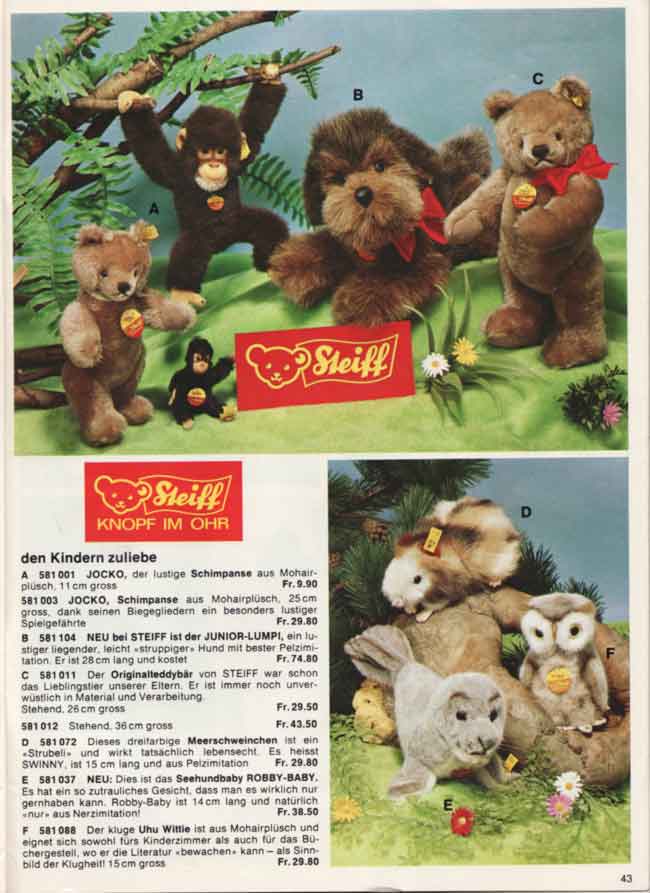 German toys 1978