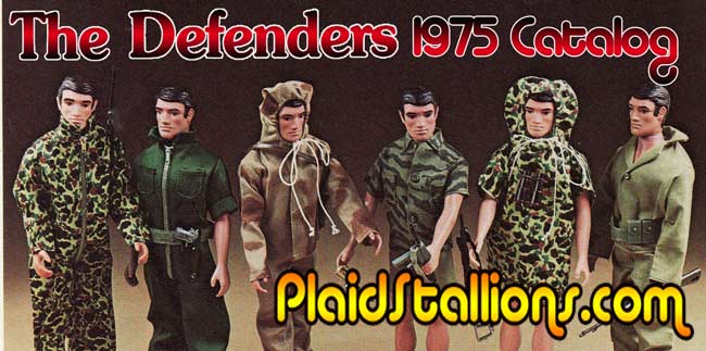 1975 hasbro defenders catalog