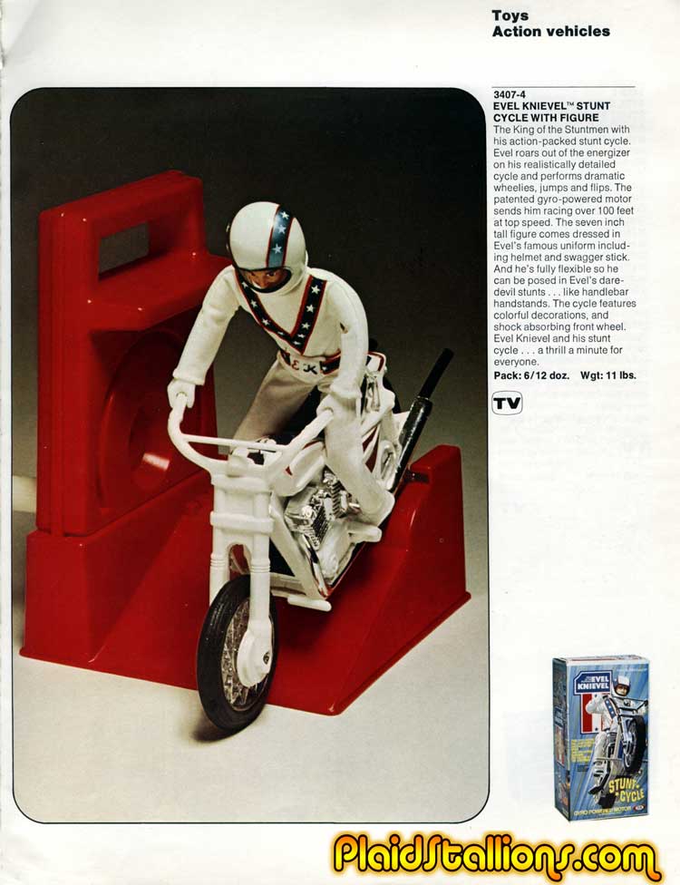 Ideal Evel Knievel Toys