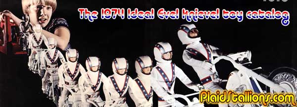 1974 Evel Knievel Header