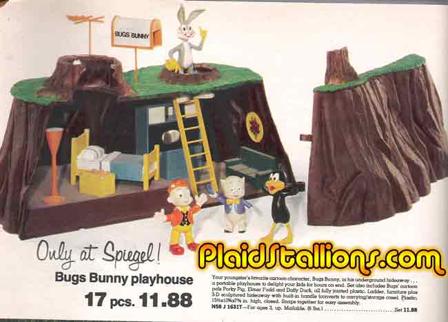 Bugs Bunny Playset