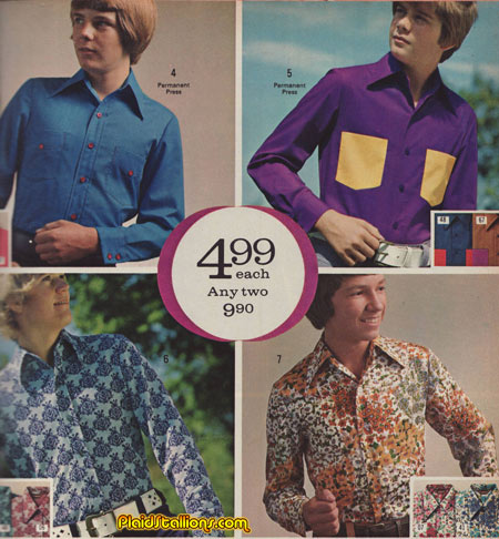 Plaid Stallions : Rambling and Reflections on '70s pop culture: Shirt Magic
