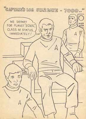 star trekcolouring book