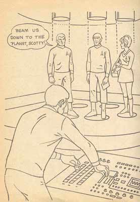 star trek colouring book