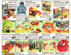 Mego Wizard of Oz and Fisher Price Sesame Street
