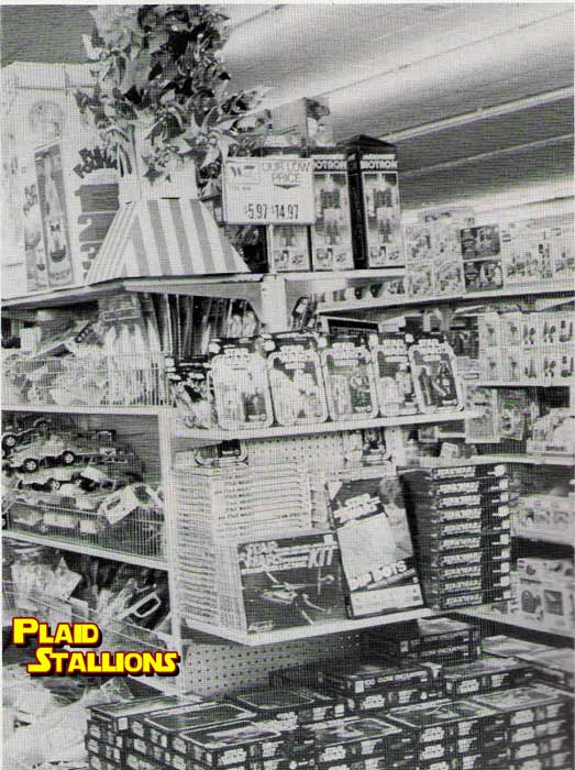 Woolco Star Wars Display from the 1970's