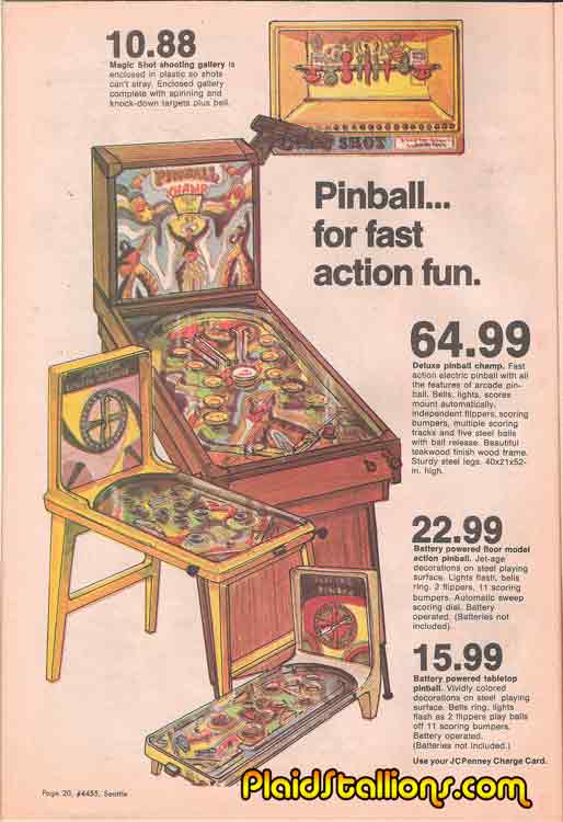 Pinball games