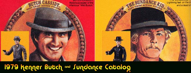 Kenner butch and sundance toy line
