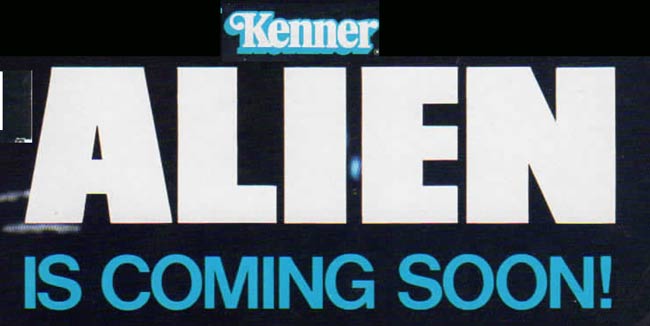 Kenner Alien  toy line