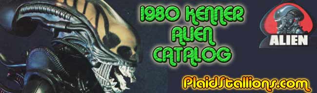 1980 Kenner Alien merchandise