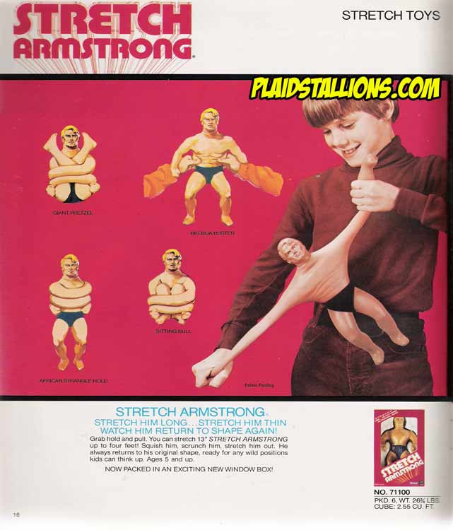 kenner Stretch Armstrong doll