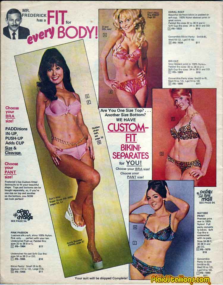 catalog sexy vintage lingerie 